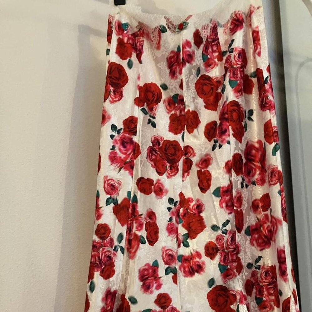 For Love & Lemons,Rose Midi Skirt, large